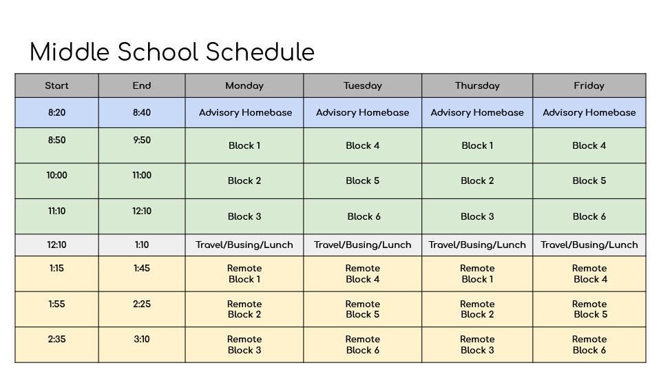 MS hybrid schedule 